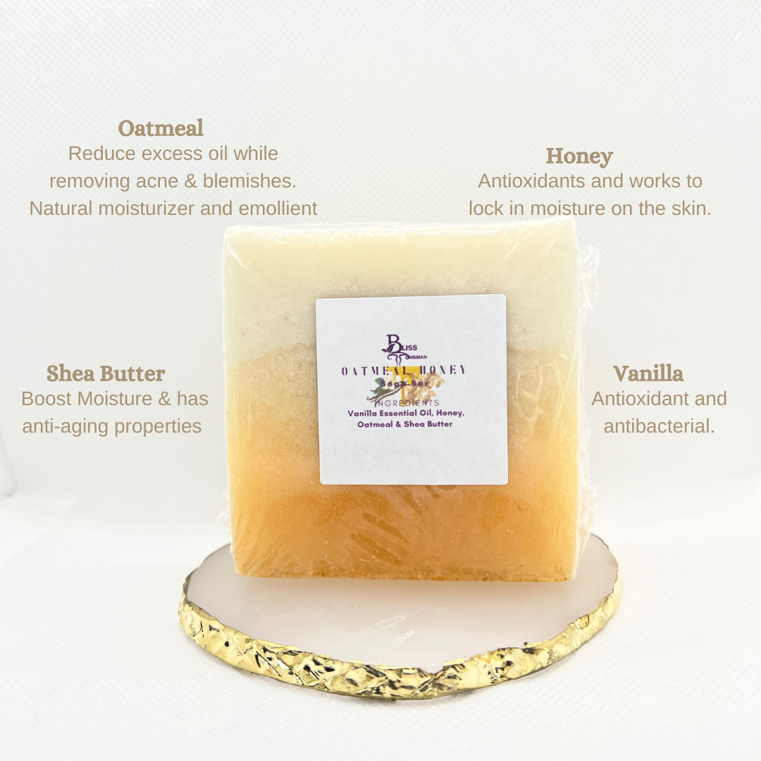 Oatmeal Honey Soap Bar