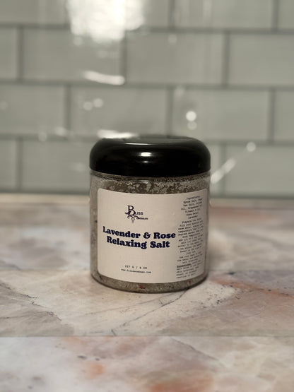 Lavender & Rose Relaxing Salt